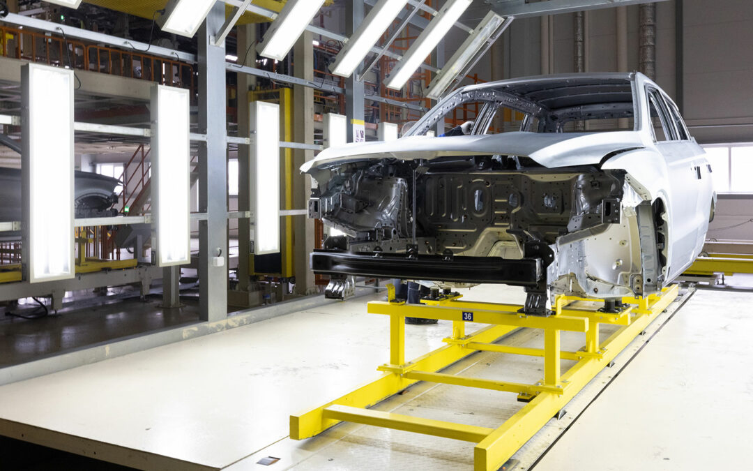 Paint curing applications in the automotive industry